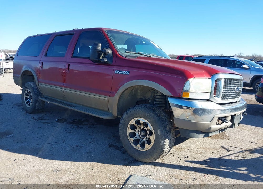 2002 FORD EXCURSION LIMITED VIN: 1FMNU42F32EB52536