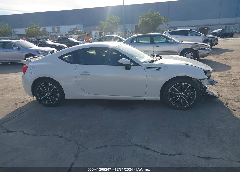 2017 SUBARU BRZ VIN: JF1ZCAC17H8606293