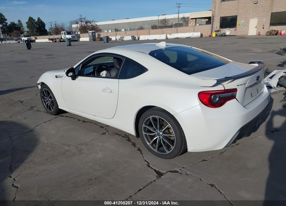 2017 SUBARU BRZ VIN: JF1ZCAC17H8606293