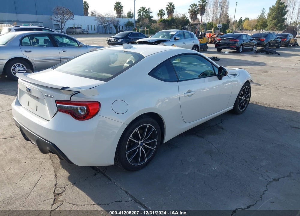 2017 SUBARU BRZ VIN: JF1ZCAC17H8606293