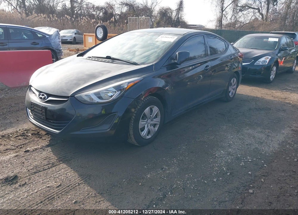 2016 HYUNDAI ELANTRA SE VIN: KMHDH4AE9GU545463