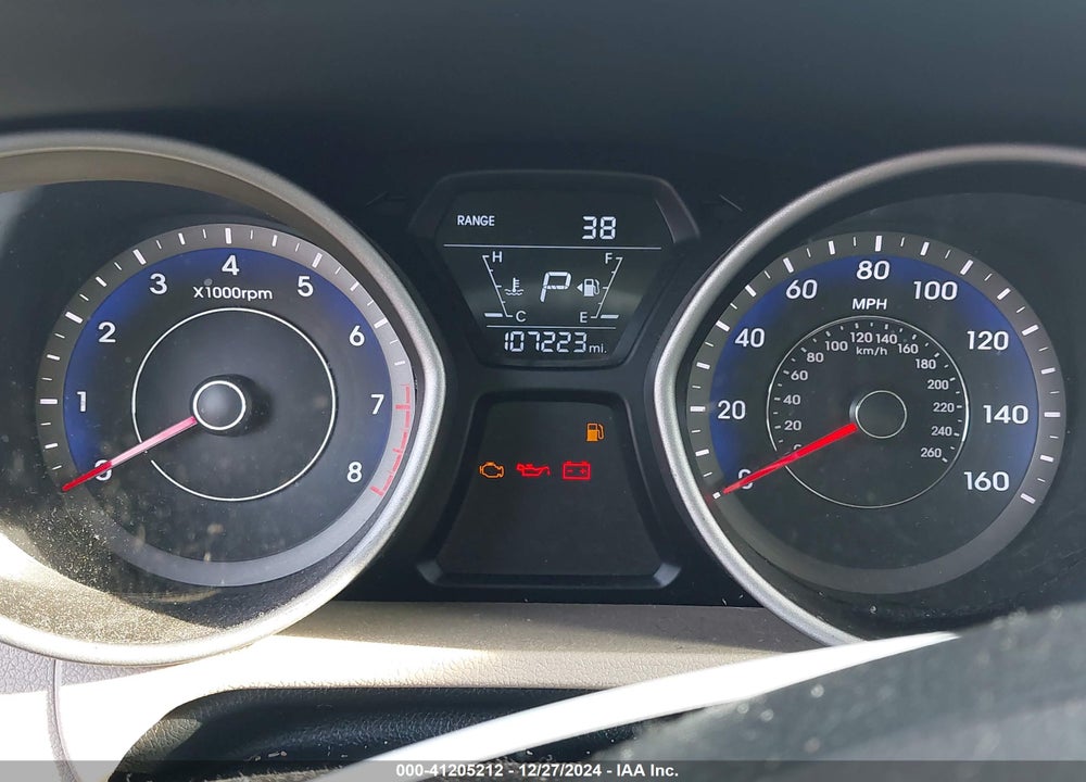 2016 HYUNDAI ELANTRA SE VIN: KMHDH4AE9GU545463