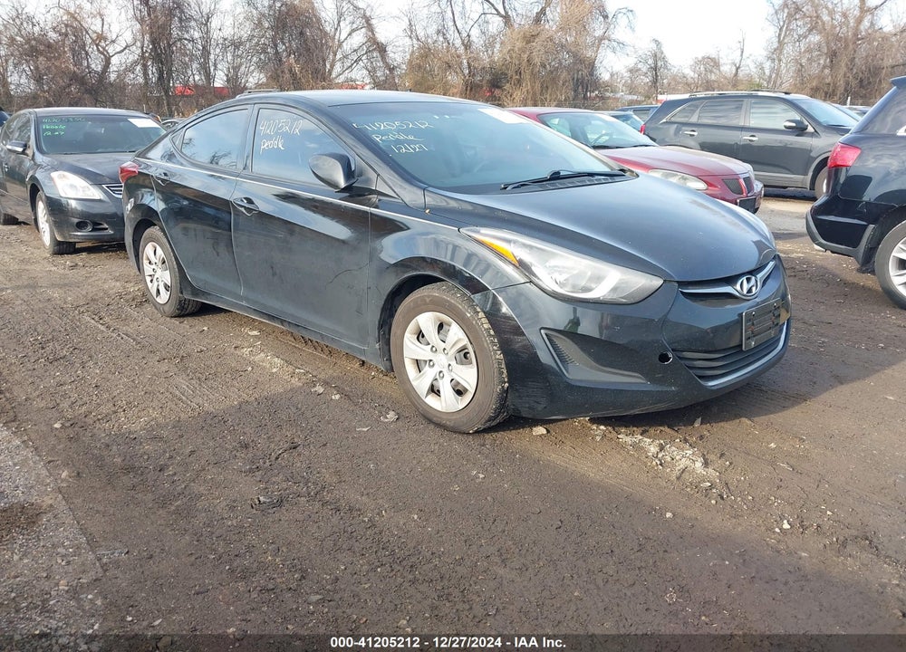2016 HYUNDAI ELANTRA SE VIN: KMHDH4AE9GU545463