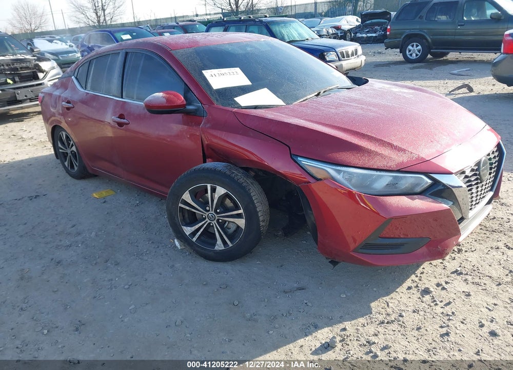 2021 NISSAN SENTRA SV XTRONIC CVT VIN: 3N1AB8CV7MY320936
