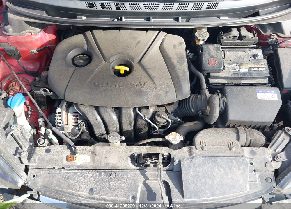 2016 HYUNDAI ELANTRA VALUE EDITION VIN: KMHDH4AE4GU584011