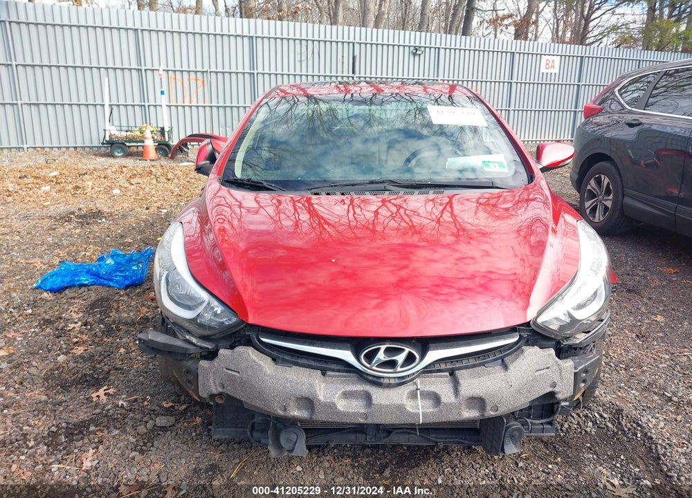 2016 HYUNDAI ELANTRA VALUE EDITION VIN: KMHDH4AE4GU584011