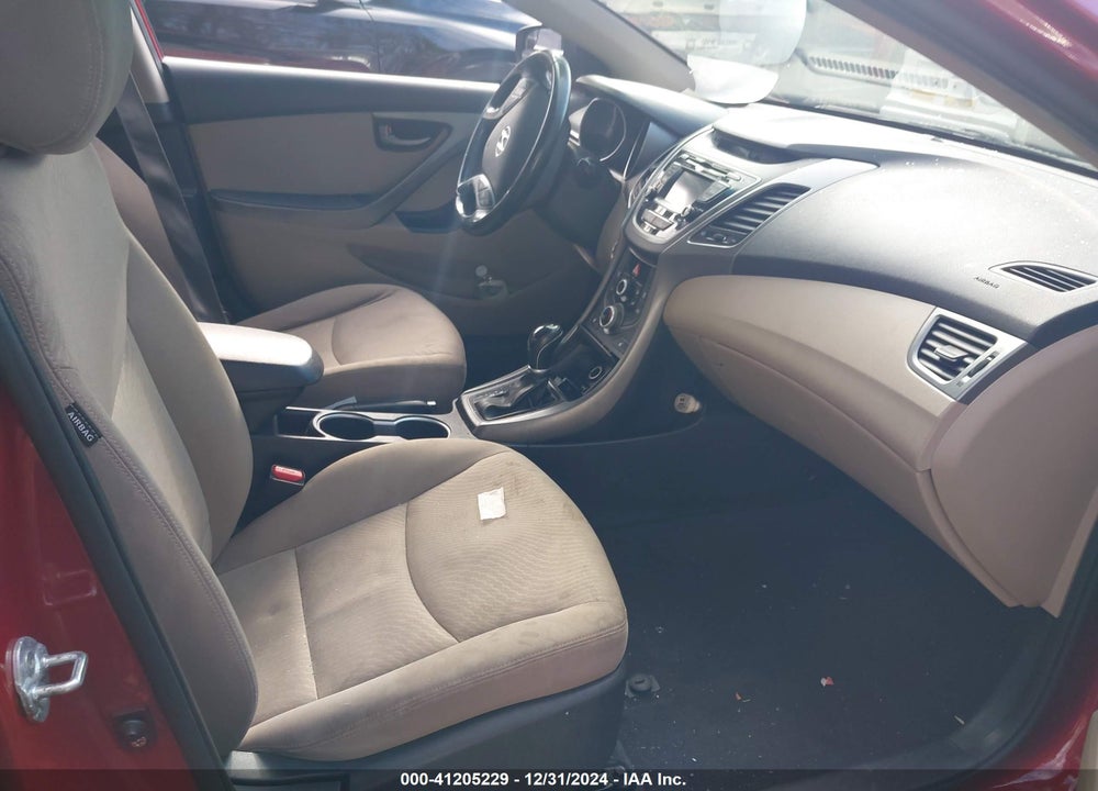 2016 HYUNDAI ELANTRA VALUE EDITION VIN: KMHDH4AE4GU584011
