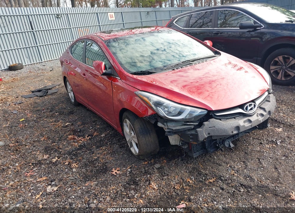 2016 HYUNDAI ELANTRA VALUE EDITION VIN: KMHDH4AE4GU584011