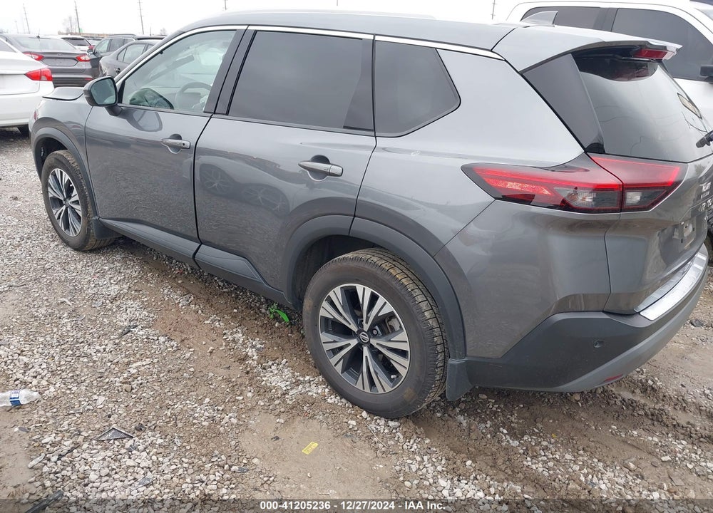 2021 NISSAN ROGUE SV FWD VIN: 5N1AT3BA9MC831807