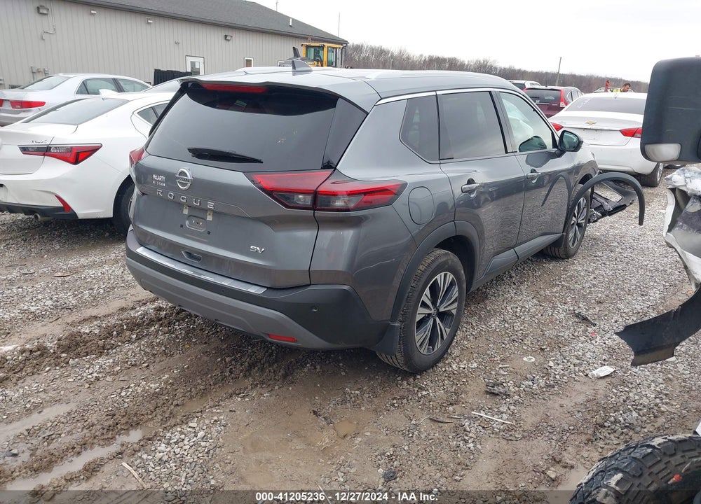 2021 NISSAN ROGUE SV FWD VIN: 5N1AT3BA9MC831807