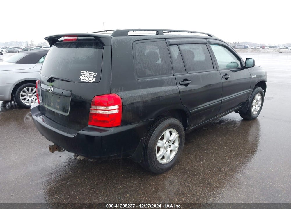 2003 TOYOTA HIGHLANDER LIMITED V6 VIN: JTEHF21A030138898