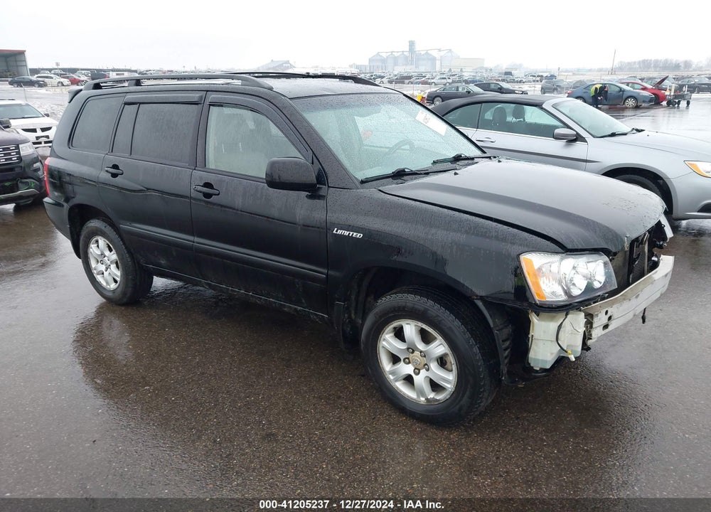2003 TOYOTA HIGHLANDER LIMITED V6 VIN: JTEHF21A030138898