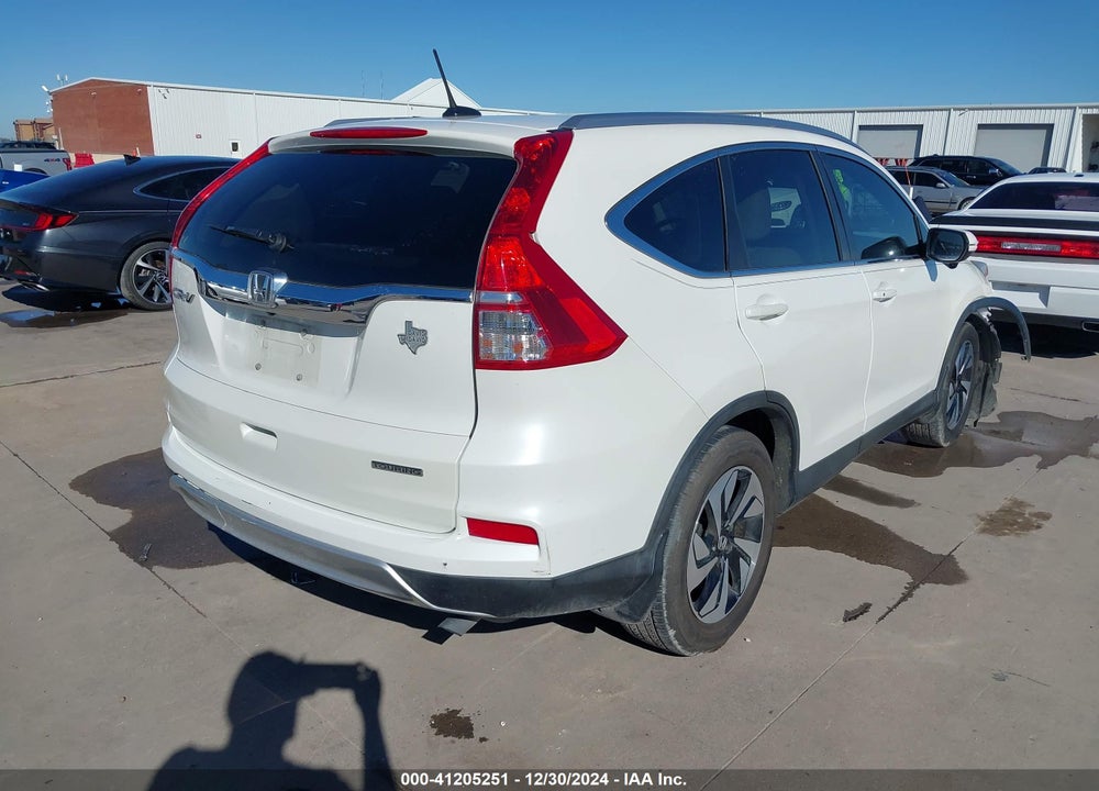 2015 HONDA CR-V TOURING VIN: 5J6RM3H93FL023743