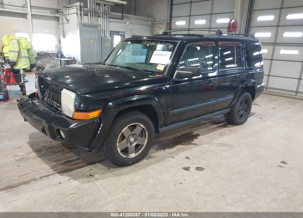 2007 JEEP COMMANDER SPORT VIN: 1J8HH48K17C627204