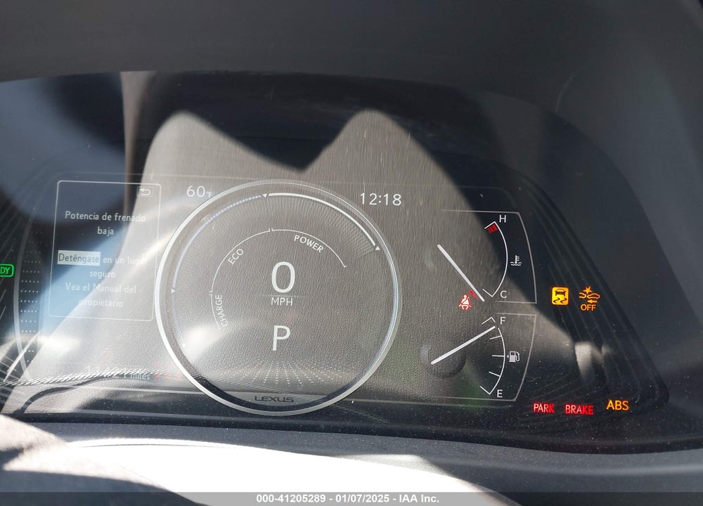 2024 LEXUS UX 250H VIN: JTHX6JBH8R2182245