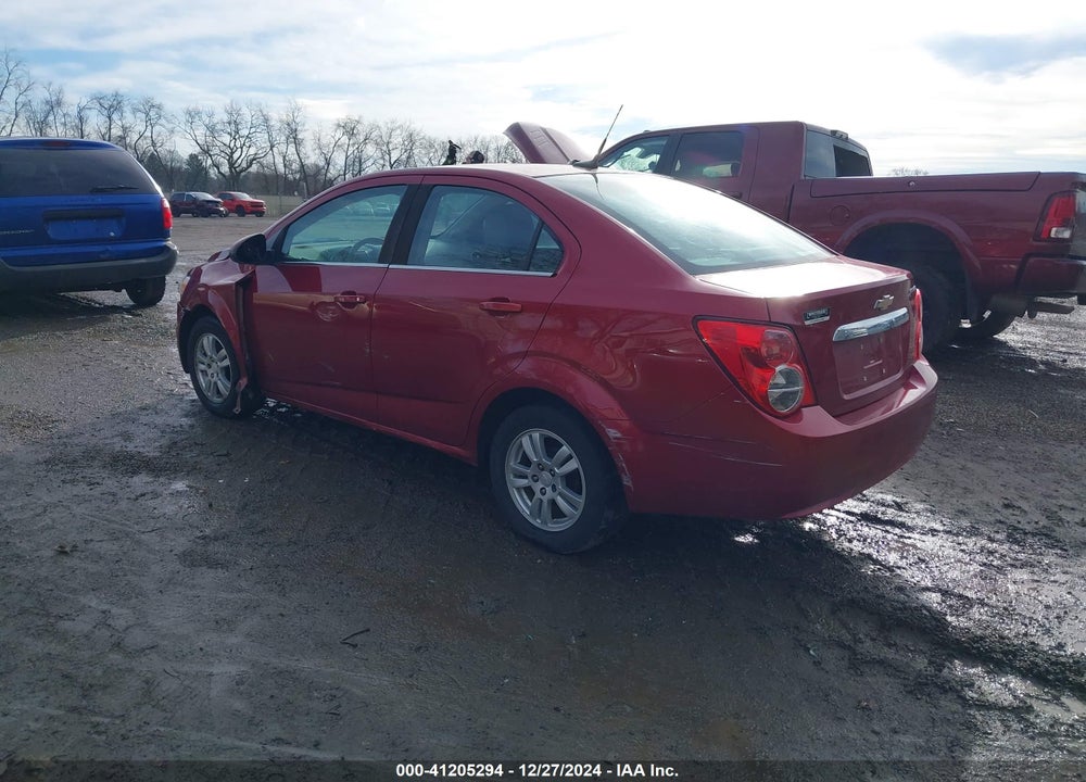 2013 CHEVROLET SONIC VIN: 1G1JC5SH8D4148299