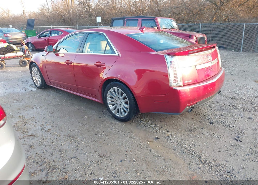 2011 CADILLAC CTS PERFORMANCE VIN: 1G6DJ5EY2B0147923