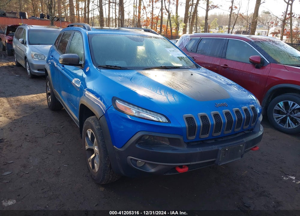 2017 JEEP CHEROKEE TRAILHAWK 4X4 VIN: 1C4PJMBS4HW635118
