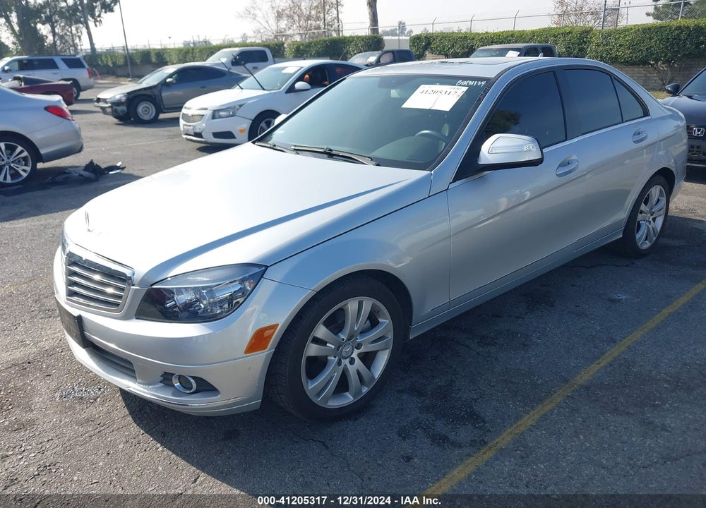 2008 MERCEDES-BENZ C 300 LUXURY/SPORT VIN: WDDGF54X98R034887
