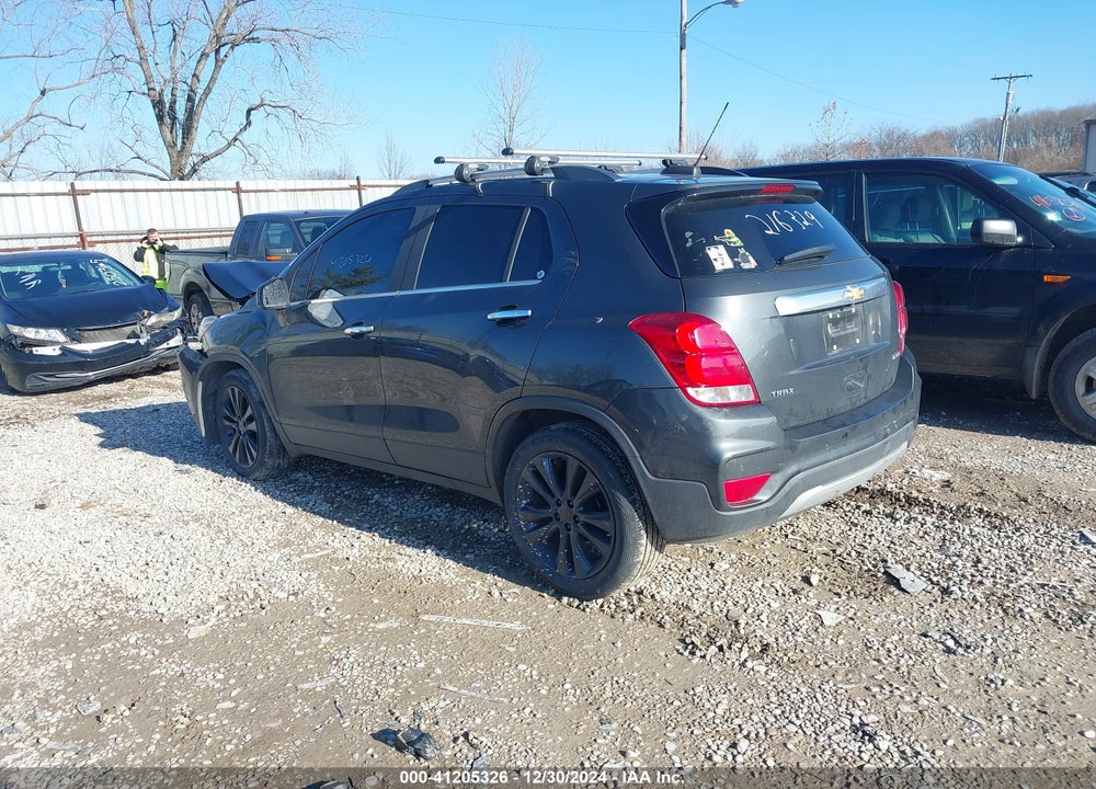 2017 CHEVROLET TRAX PREMIER VIN: 3GNCJMSBXHL216329