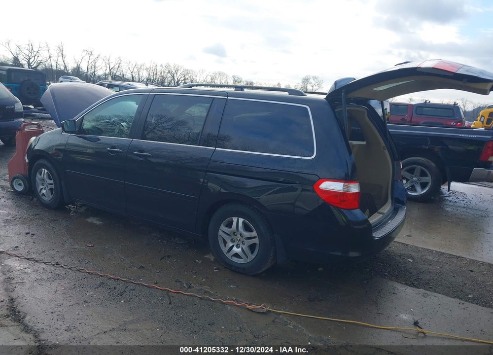 2006 HONDA ODYSSEY EX-L VIN: 5FNRL38756B451839