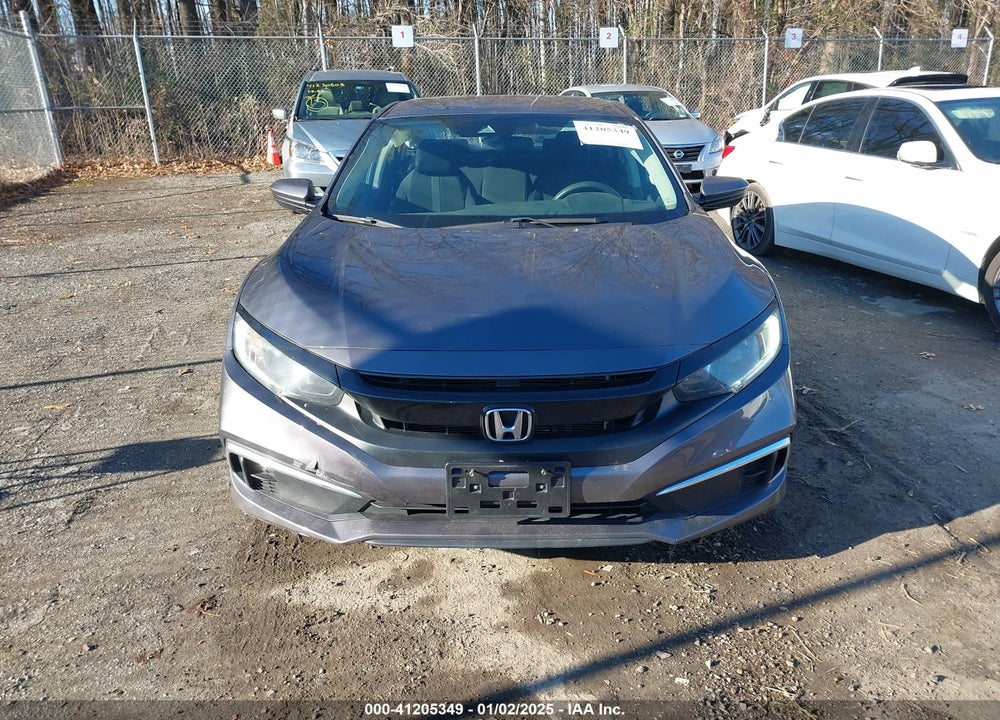 2019 HONDA CIVIC VIN: 2HGFC2F68KH575696