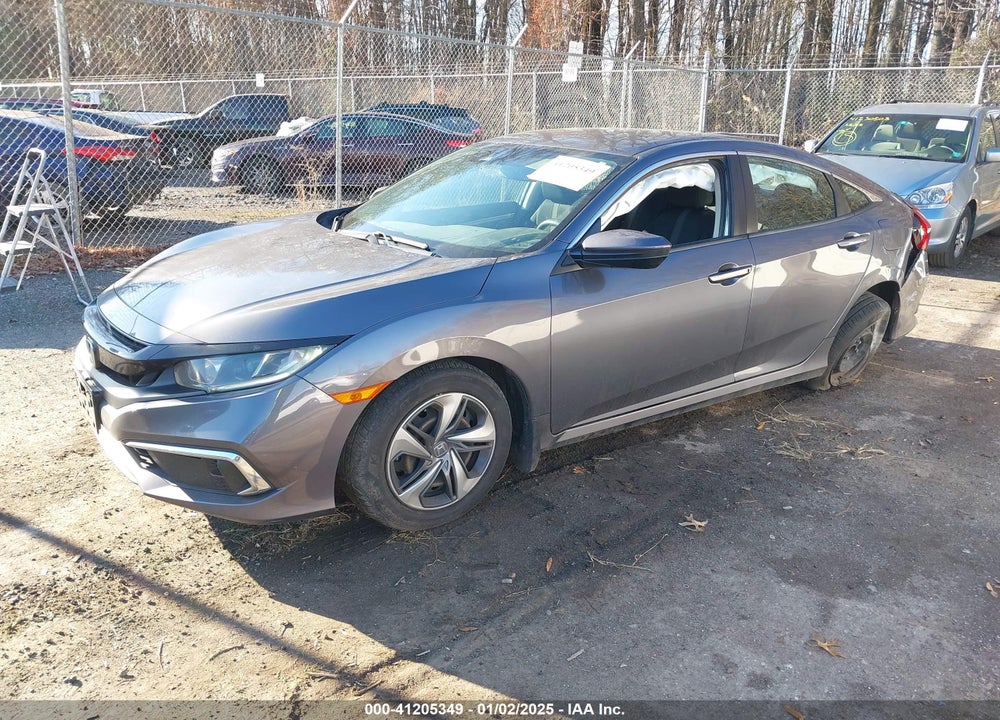 2019 HONDA CIVIC VIN: 2HGFC2F68KH575696
