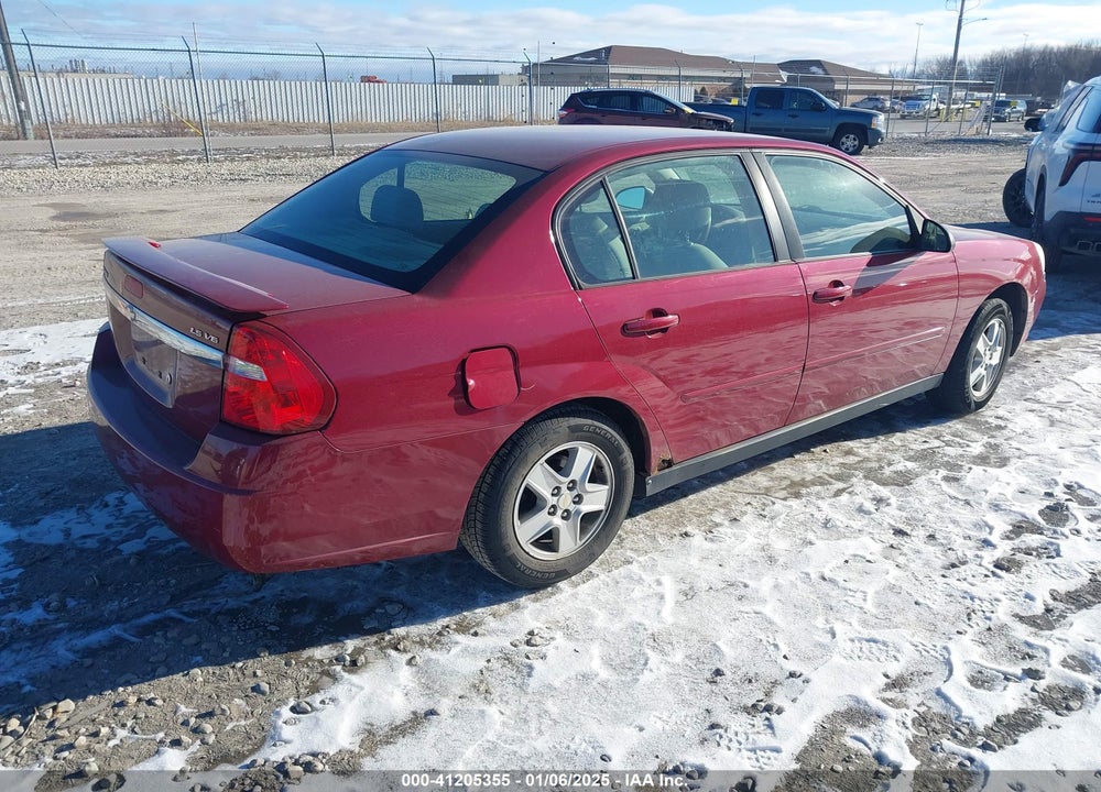 2005 CHEVROLET MALIBU LS VIN: 1G1ZT52855F259272
