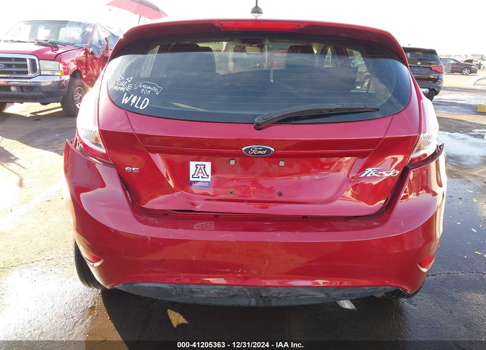 2016 FORD FIESTA SE VIN: 3FADP4EJXGM202167
