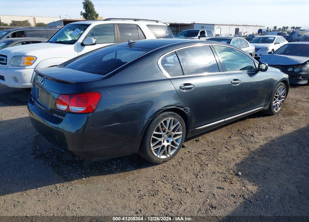 2007 LEXUS GS 350 VIN: JTHBE96S270015602