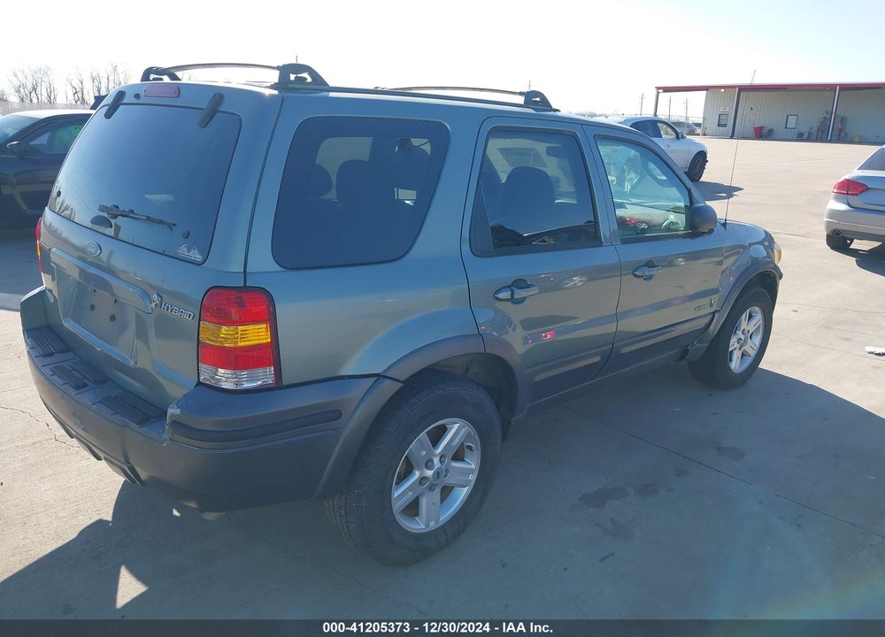 2006 FORD ESCAPE HYBRID VIN: 1FMCU95H26KD48671