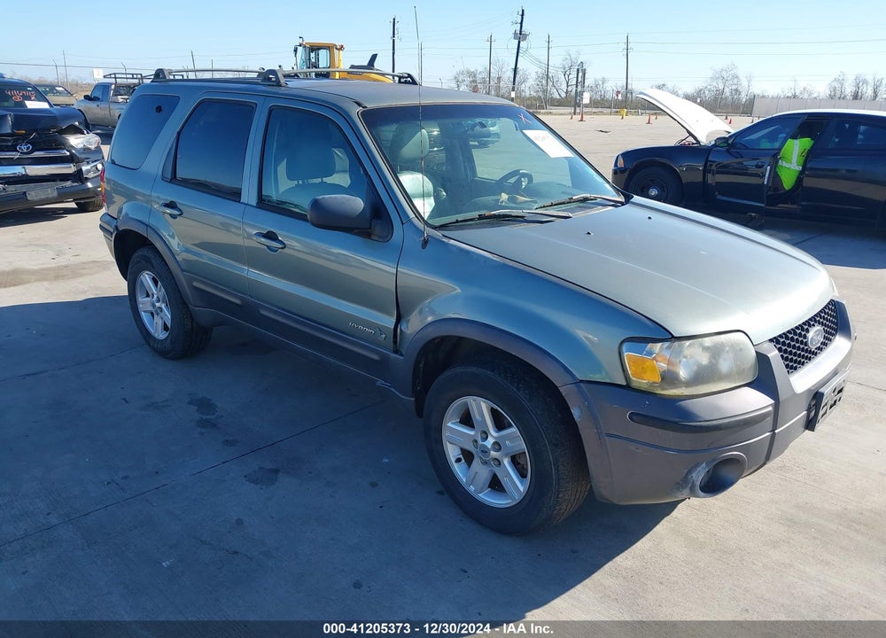 2006 FORD ESCAPE HYBRID VIN: 1FMCU95H26KD48671