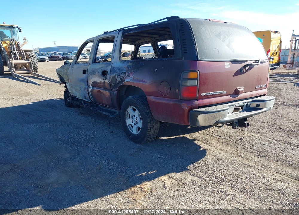 2004 CHEVROLET SUBURBAN 1500 LT VIN: 3GNEC16Z24G318784