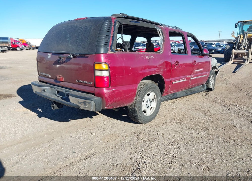 2004 CHEVROLET SUBURBAN 1500 LT VIN: 3GNEC16Z24G318784