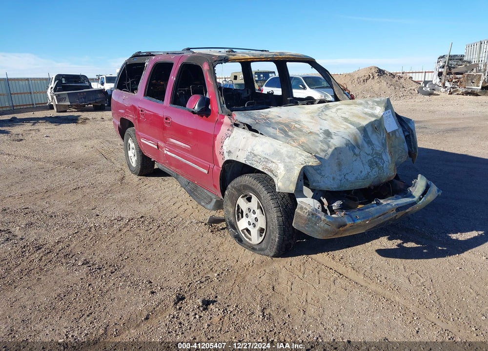 2004 CHEVROLET SUBURBAN 1500 LT VIN: 3GNEC16Z24G318784