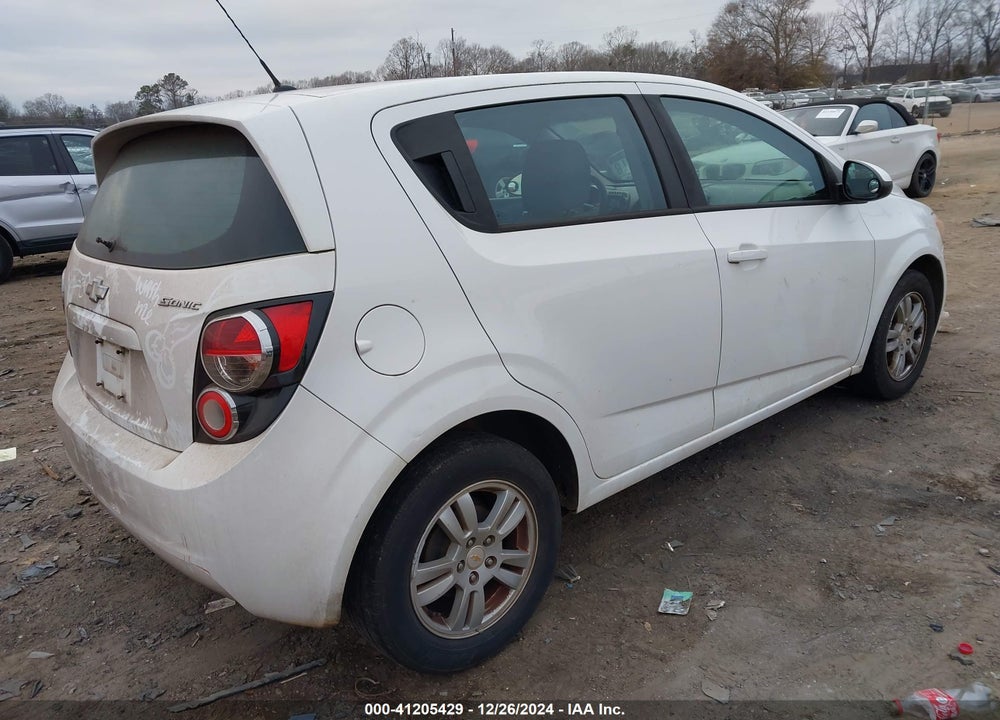 2012 CHEVROLET SONIC 2LS VIN: 1G1JA6SH9C4140674