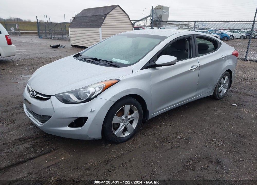 2013 HYUNDAI ELANTRA GLS VIN: 5NPDH4AE5DH425492