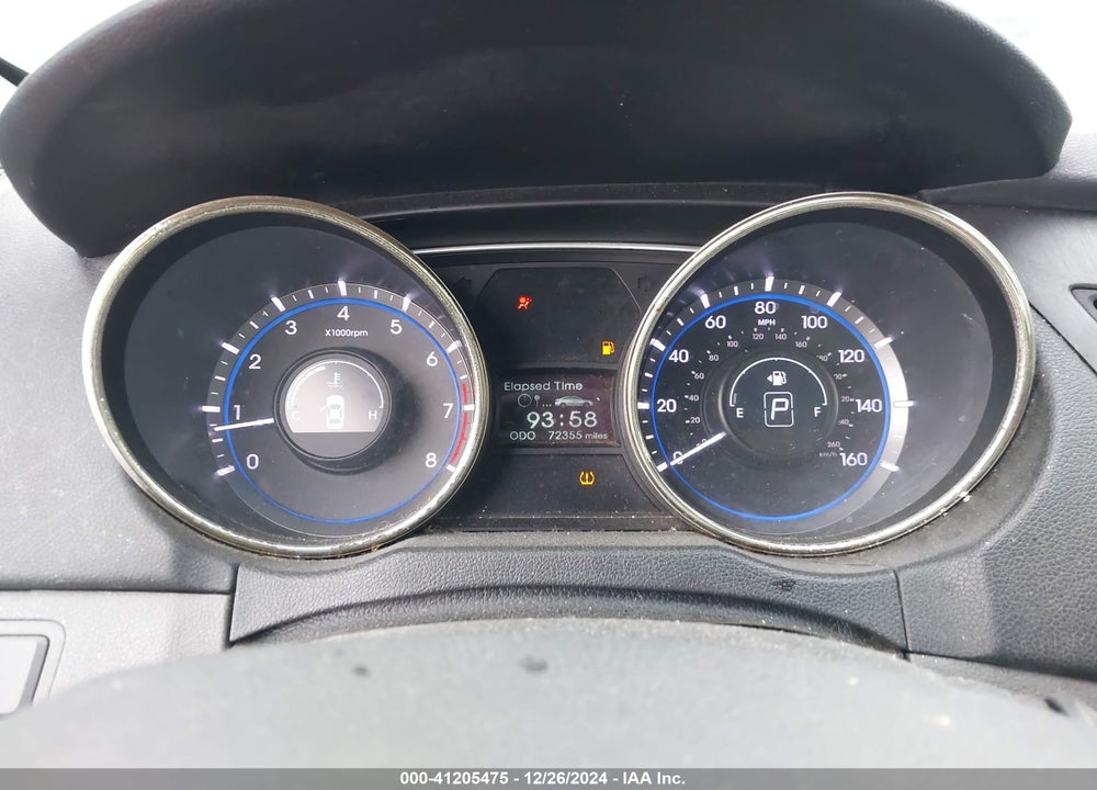 2012 HYUNDAI SONATA SE 2.0T VIN: 5NPEC4AB4CH430836