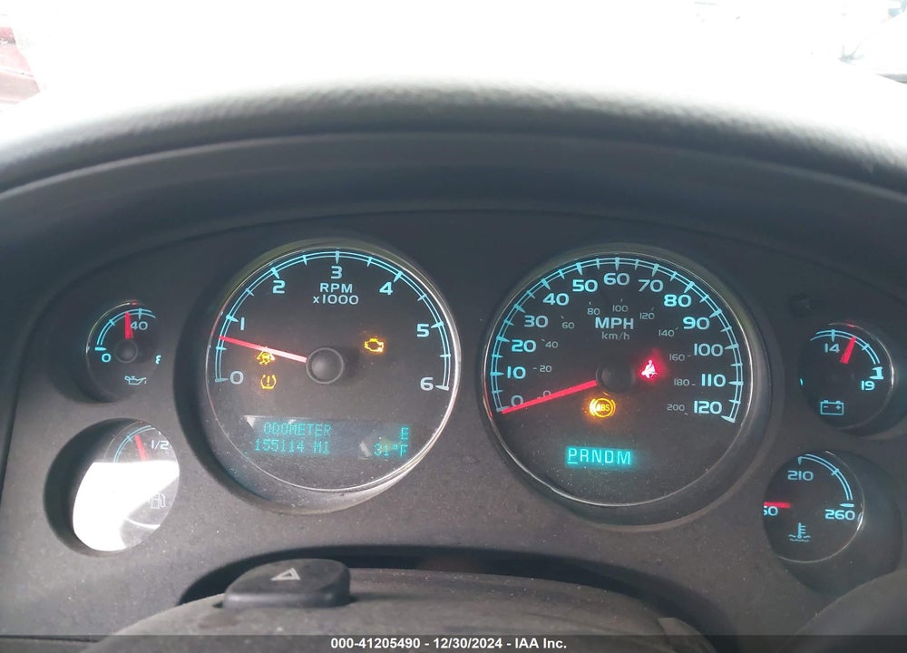 2012 CHEVROLET AVALANCHE 1500 LT1 VIN: 3GNTKFE72CG257670