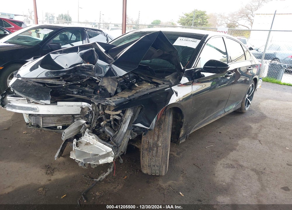 2021 HONDA ACCORD VIN: 1HGCV1F32MA049501