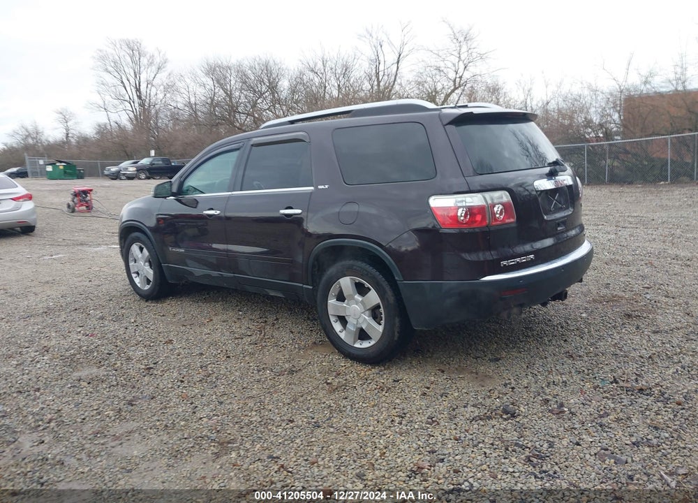 2008 GMC ACADIA SLT-2 VIN: 1GKEV33708J221772