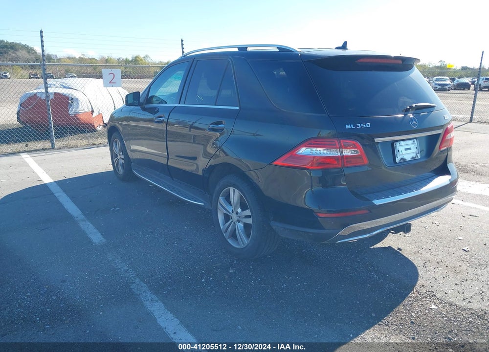 2013 MERCEDES-BENZ ML 350 VIN: 4JGDA5JB3DA125923