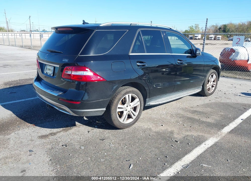 2013 MERCEDES-BENZ ML 350 VIN: 4JGDA5JB3DA125923