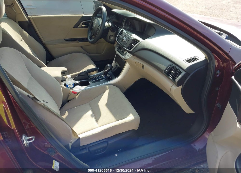 2013 HONDA ACCORD LX VIN: 1HGCR2F30DA187810