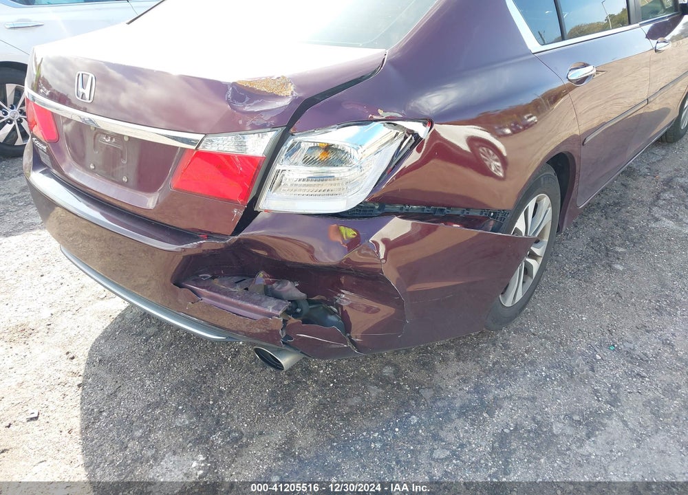 2013 HONDA ACCORD LX VIN: 1HGCR2F30DA187810