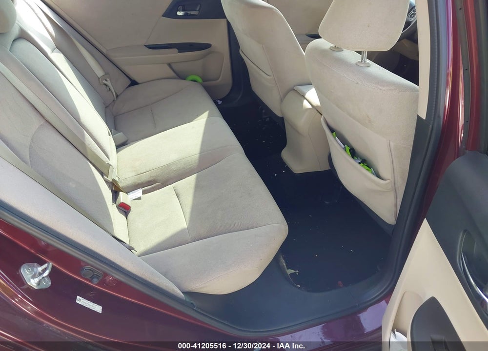 2013 HONDA ACCORD LX VIN: 1HGCR2F30DA187810