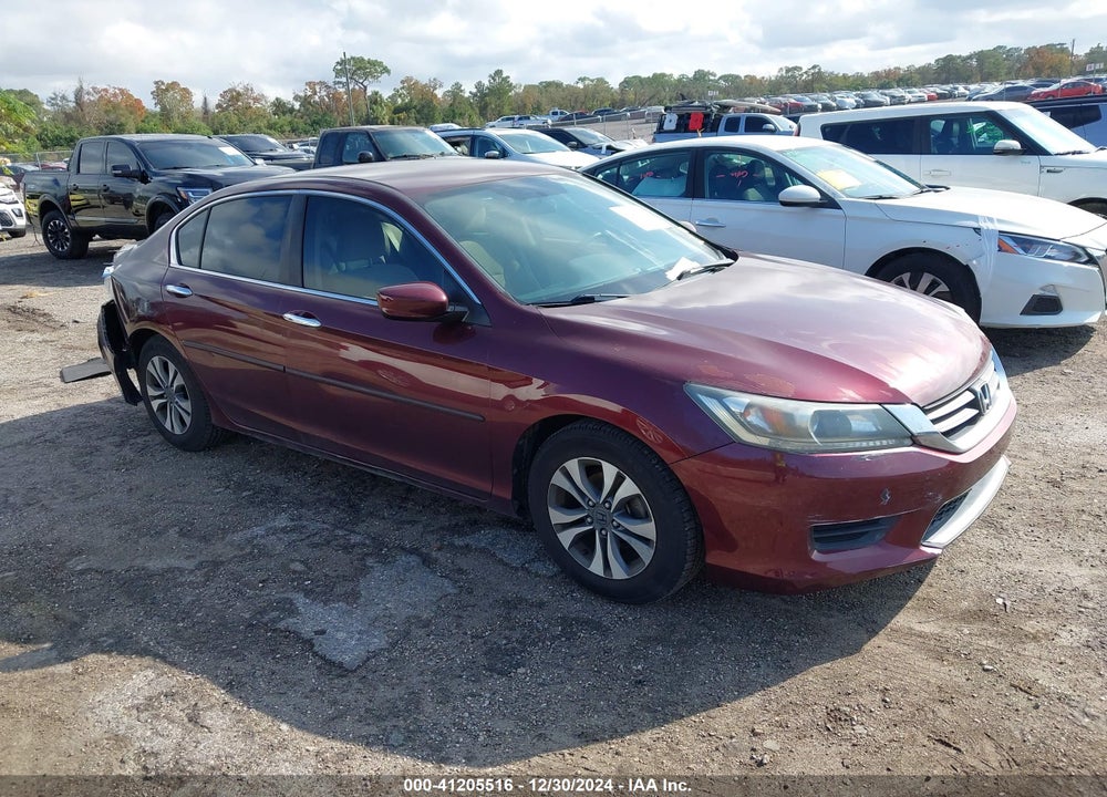 2013 HONDA ACCORD LX VIN: 1HGCR2F30DA187810