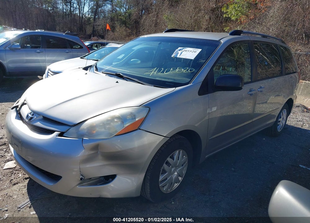 2008 TOYOTA SIENNA LE VIN: 5TDZK23C08S139685