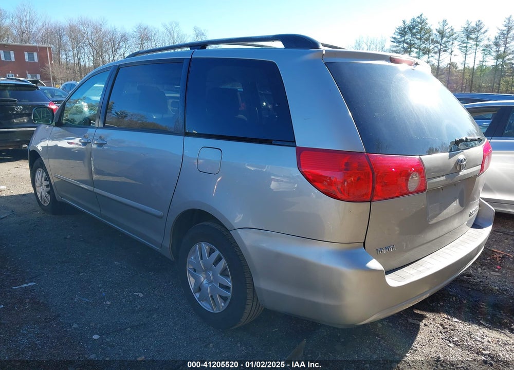 2008 TOYOTA SIENNA LE VIN: 5TDZK23C08S139685