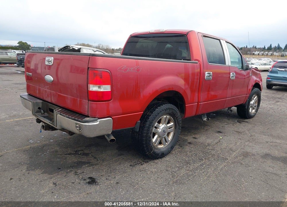 2007 FORD F-150 XLT VIN: 1FTRW14W77FA53621
